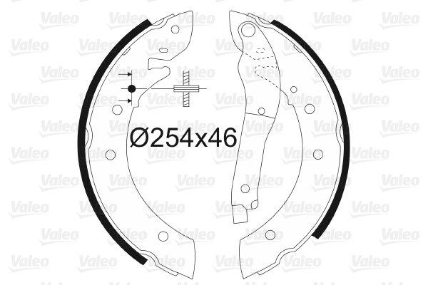 Remschoen set Valeo 562050