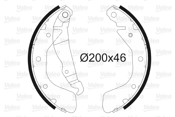 Remschoen set Valeo 562078