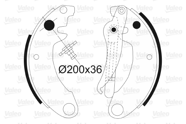 Remschoen set Valeo 562098