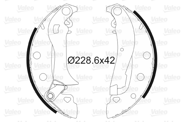 Remschoen set Valeo 562764