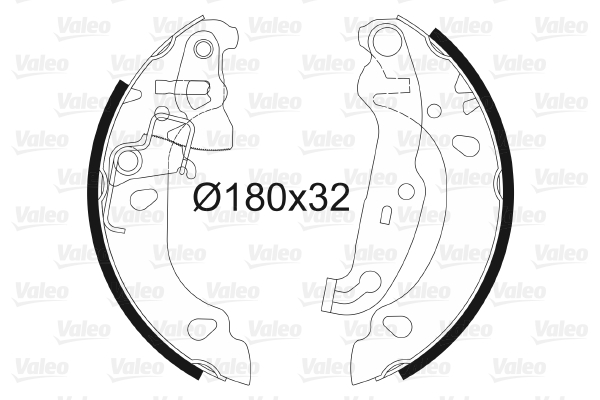 Remschoen set Valeo 562771