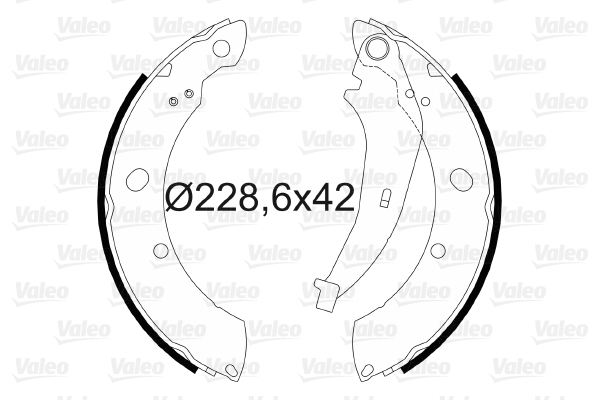 Remschoen set Valeo 564077