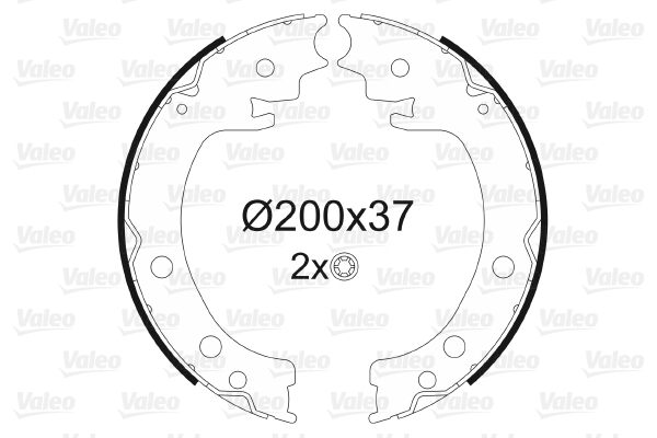 Remschoen set Valeo 564143