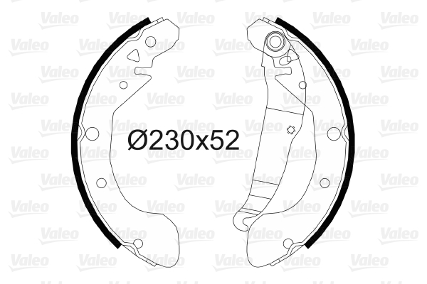 Remschoen set Valeo 564153