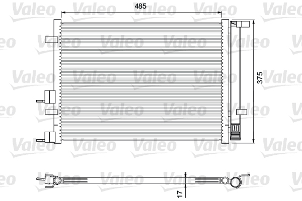 Airco condensor Valeo 814395