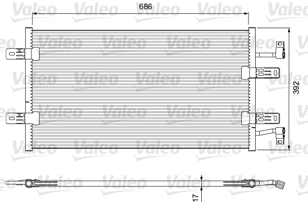 Airco condensor Valeo 814398