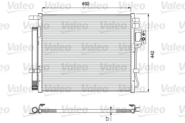 Airco condensor Valeo 814404