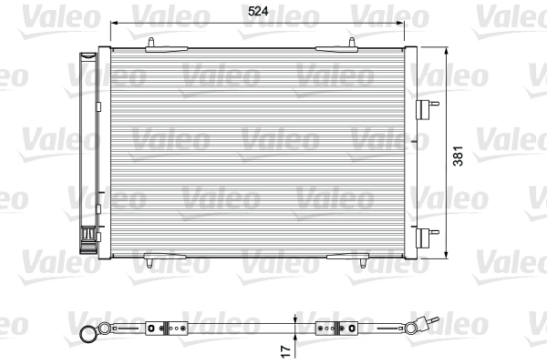 Airco condensor Valeo 814406