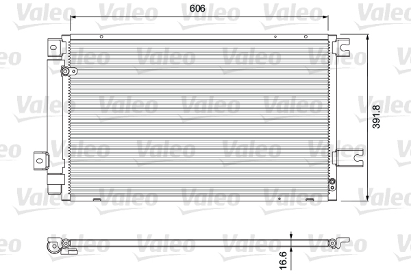 Airco condensor Valeo 814414