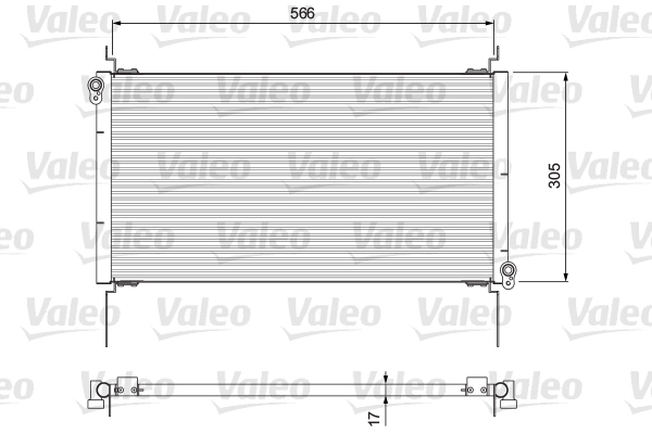 Airco condensor Valeo 817025