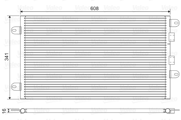 Airco condensor Valeo 817463