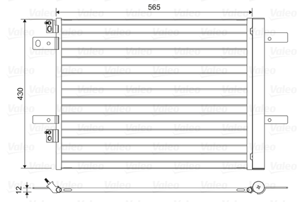 Airco condensor Valeo 822564