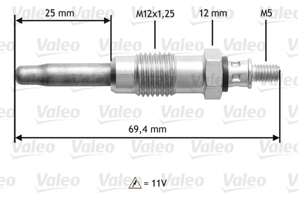 Gloeibougie Valeo 345107