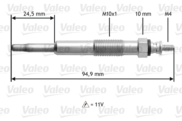 Gloeibougie Valeo 345110