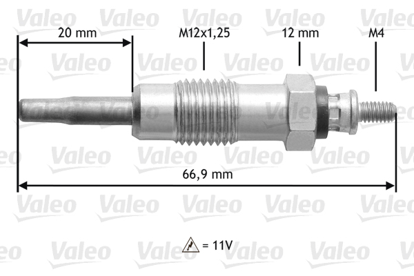 Gloeibougie Valeo 345111