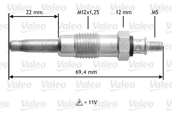 Gloeibougie Valeo 345116