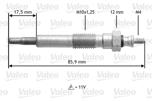 Gloeibougie Valeo 345117