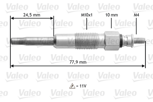 Gloeibougie Valeo 345128