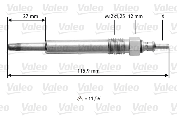 Gloeibougie Valeo 345129