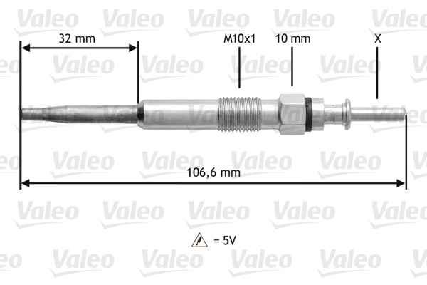 Gloeibougie Valeo 345134