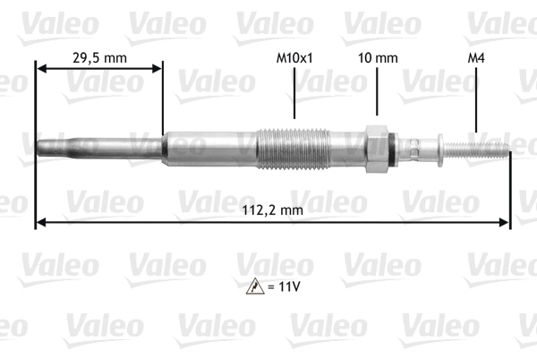 Gloeibougie Valeo 345135