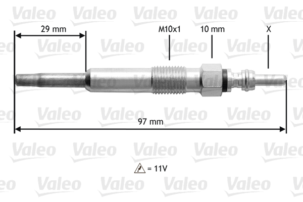 Gloeibougie Valeo 345136