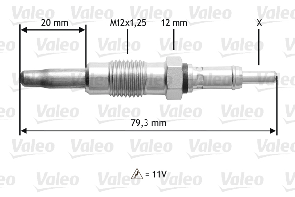 Gloeibougie Valeo 345137