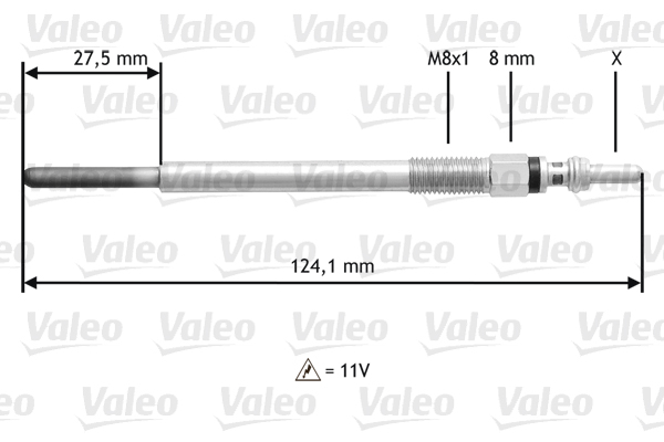 Gloeibougie Valeo 345138