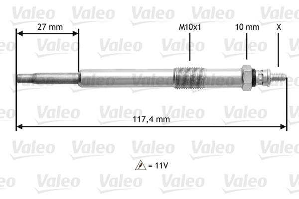 Gloeibougie Valeo 345143