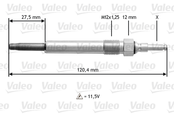 Gloeibougie Valeo 345146