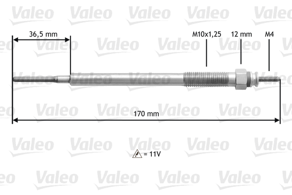 Gloeibougie Valeo 345154