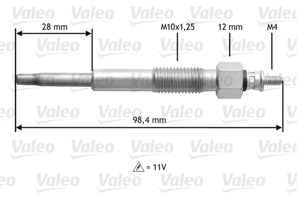 Gloeibougie Valeo 345155