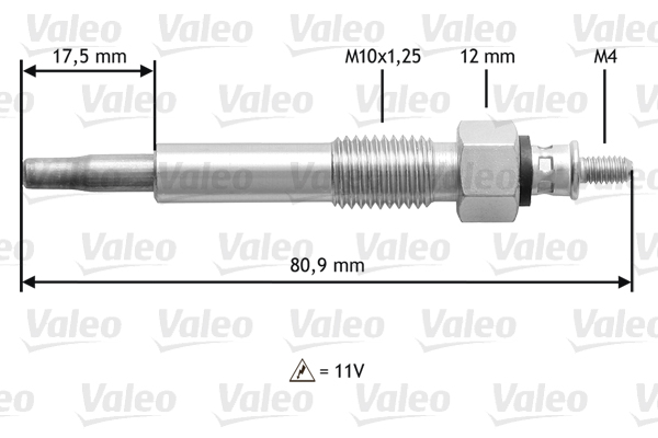 Gloeibougie Valeo 345160