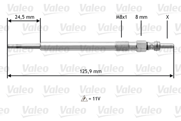 Gloeibougie Valeo 345164