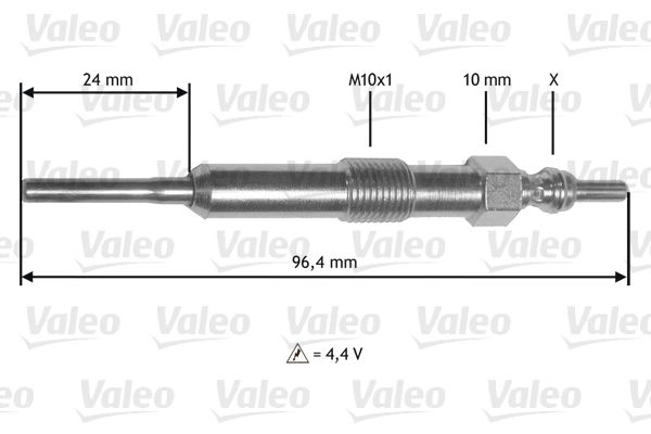 Gloeibougie Valeo 345171