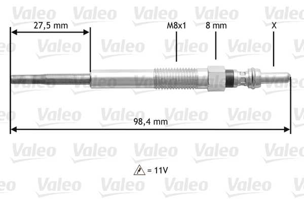 Gloeibougie Valeo 345175