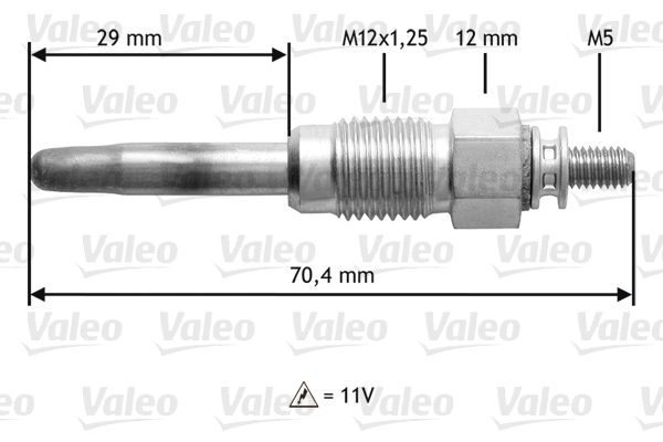 Gloeibougie Valeo 345190