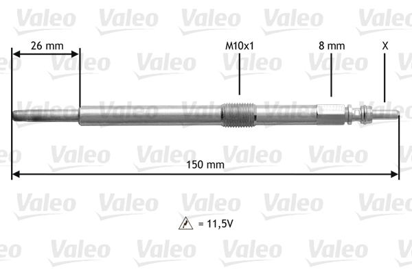 Gloeibougie Valeo 345191