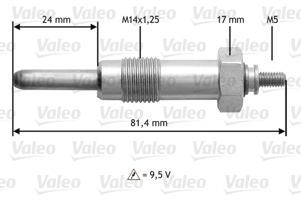 Gloeibougie Valeo 345192