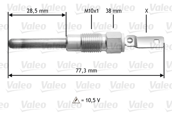 Gloeibougie Valeo 345197