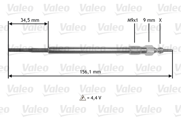 Gloeibougie Valeo 345218