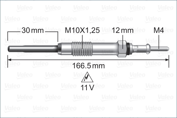 Gloeibougie Valeo 345230