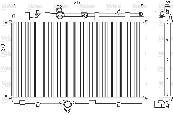 Radiateur Valeo 733101