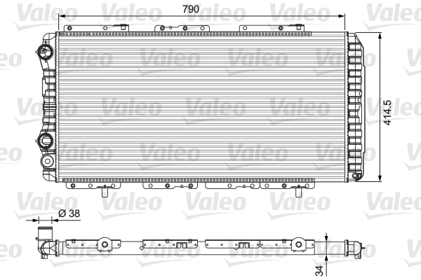 Radiateur Valeo 230997