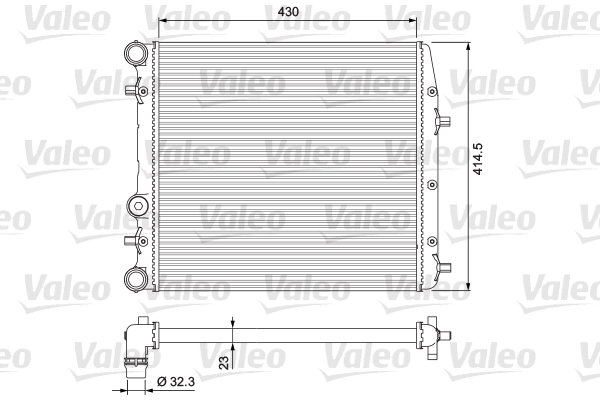 Radiateur Valeo 232863