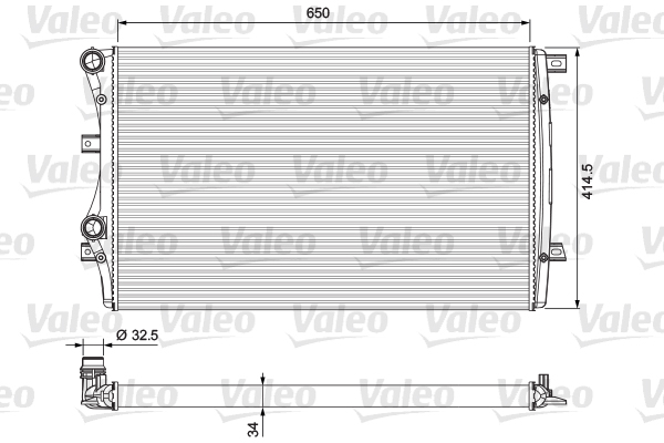 Radiateur Valeo 232872