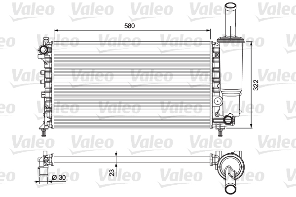 Radiateur Valeo 232923