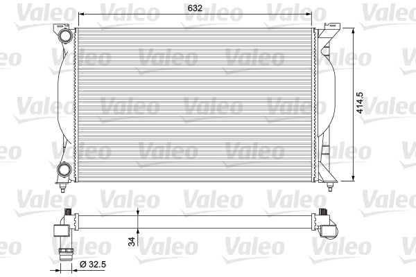 Radiateur Valeo 232963