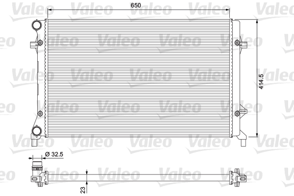 Radiateur Valeo 234332