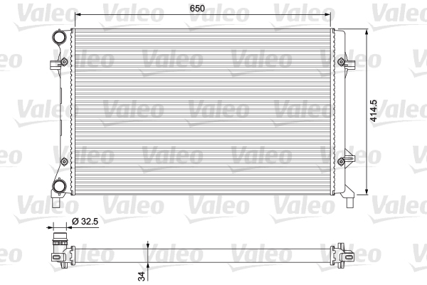 Radiateur Valeo 234335